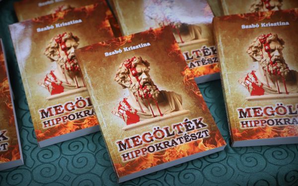Megölték Hippokratészt – Bemutatták Szabó Krisztina könyvét